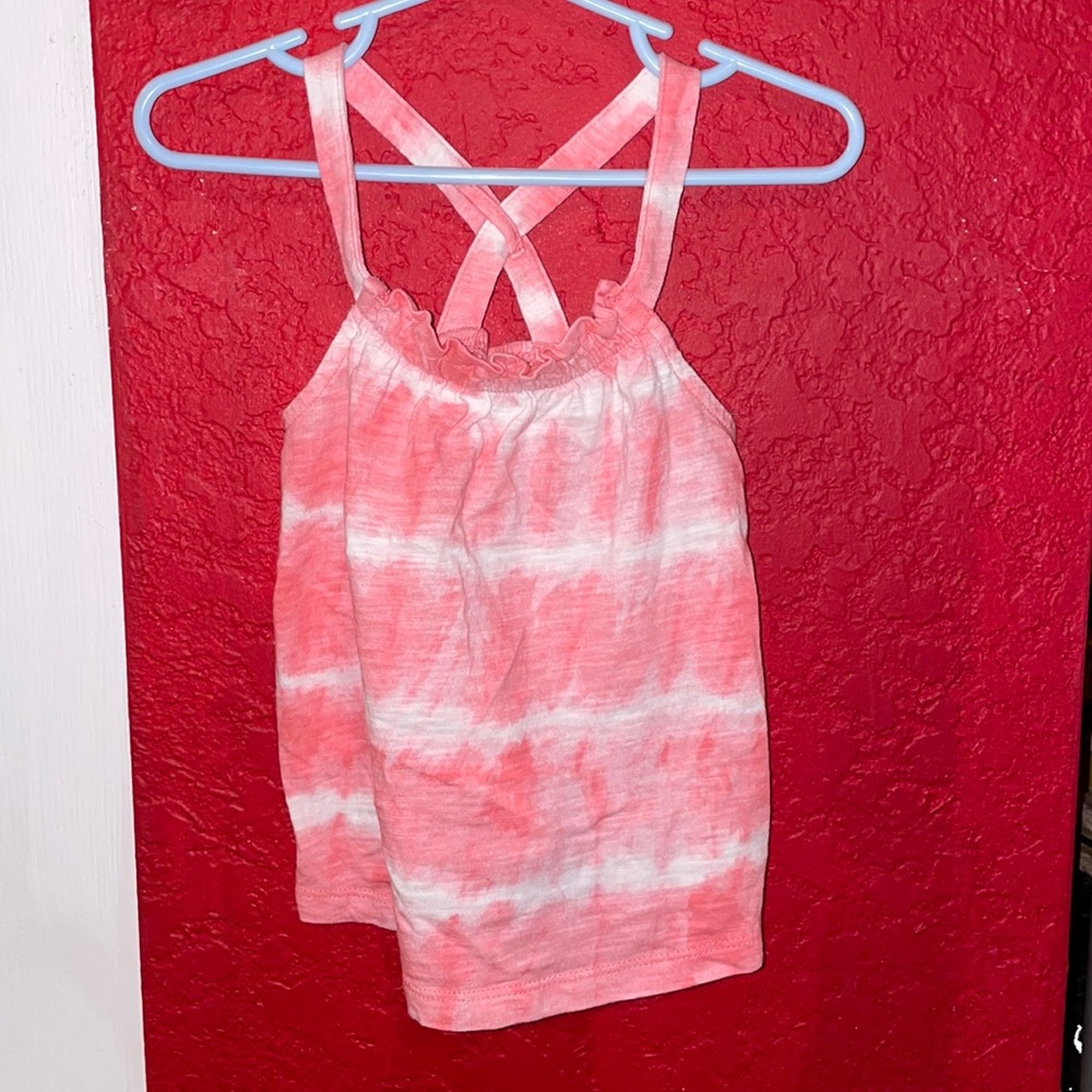 Gap toddler tie dye tank top